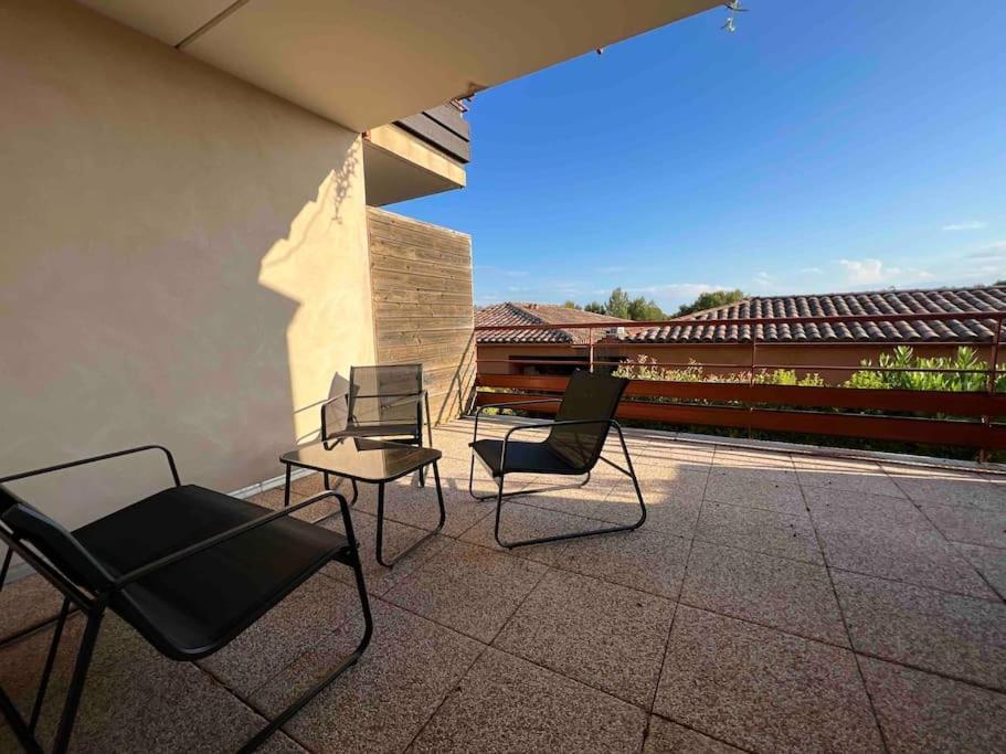 Апартаменти App Le Golf T3 Terrasse Wifi Pkg Безьє Екстер'єр фото